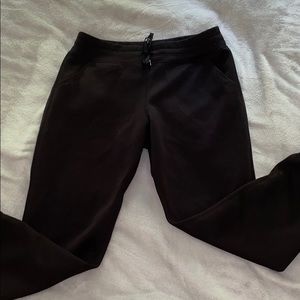 Black jogger sweatpants